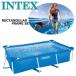 (INTEX Inte ks Family бассейн 3m×2m×75cm с чехлом ) большой бассейн сборка простой прямоугольный для бытового использования водные развлечения рама затраты ko28280JA 586773 -834