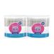 [200шт.@×2 шт ] ребра .. ватная палочка 200шт.@2 шт всего 400шт.@ натуральный хлопок 100% хитозан уголок ..... безопасность бумага ось косметика уголок уборка уголок .. ребра *labolato Lee z70909 -600
