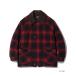 [SUGAR CANE / Sugar Cane ]SC15447 / OMBRE PLAID HEAVY FLANNEL HUNTING JACKET