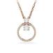 �y���s�A���i�z�X�����t�X�L�[ Constella �l�b�N���X ���f�B�[�X ���[�Y�S�[���h �N���X�^�� SWAROVSKI 5692266