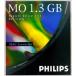 [ outlet ] PHILIPS 5.25 дюймовый MO диск ( свет магнитный диск ) 1.3GB Mac формат settled 1 листов 