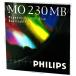 [ outlet ] Philips 3.5 дюймовый MO диск ( свет магнитный диск ) 230MB Anne формат 1 листов 