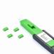 HIDISC SmartKeeper ESSENTIAL серии Mcro USB Type-B заглушка для порта адаптер 4 шт плюс разблокировка ключ (Lock Key Mini) комплект зеленый HDMUL04PKGN