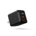 HIDISC зарядка средний. ватт число . видно USB зарядное устройство PD25W HD-ACW2P25BK