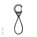  брелок для ключа ANAheim Rubber Loop Carabiner дыра высокий m Raver петля kalabina