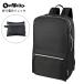 Out Walk складной рюкзак черный эко-сумка простой Day Pack A014