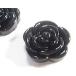  бисер детали чёрный роза. приклеивание детали f31