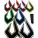 JUSTICE ICON PRO STICKER decai size