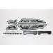 [ сменный товар ]PCX 125/160 2025 после JK05 KF47 CNC aluminium панель подножки slip предотвращение c функцией B пепел 