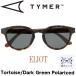 ������̵�����и���� ���󥰥饹 �ݥ�������� TYMER �����ޡ� ELIOT ���ꥪ�å� Tortoise/Dark Green Polarized TY100-MTT-GNP ��������Ź������