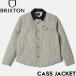BRIXTON желтохвост k камень CASS JACKET стеганная куртка 03287 WMIHS Япония представительство магазин стандартный товар 