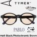 TYMER таймер солнцезащитные очки мужской женский style свет солнцезащитные очки спортивные солнцезащитные очки PABLOpabroMatt Black/Photochromic Brown TY103-MBK-PBR Япония представительство магазин стандартный 