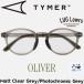 TYMER таймер солнцезащитные очки мужской женский спортивные солнцезащитные очки OLIVER Oliver style свет линзы Matt Clear Grey/Photochromic Grey TY105-MG2-PGY Япония представительство магазин правильный 
