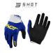 SHOT RACE GEAR / protection перчатка Spider 2.0 темно-синий желтый 