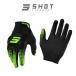 SHOT RACE GEAR / protection перчатка край зеленый 