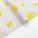 [nu-nos original good fabric]mimosa l двойной марля mimo The цветочный принт ( бледный Iris )
