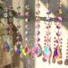  "ловец солнца" [12] Kirakira crystal окно вход украшение счастливый случай любовь, фэн-шуй выше доставка внутри страны 