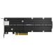 Synology M.2 NVMe &amp; 10GbE Combo Adapter Card (PCIe 3.0 x8) combo адаптер карта lE10M20-T1