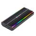 SILVERSTONE USB-C 3.2 Gen2 G 10Gbps NVMe / SATA M.2 SSD RGB�G���N���[�W���bSST-MS13