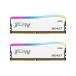 Kingston 32GB(16GBx2) DDR4 3600MHz(PC4-28800) CL18 DIMM FURY Beast White RGB Special Edition ۥ磻ȡKF436C18BWAK2/32