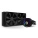 [ outlet специальная цена * новый товар ]NZXT KRAKEN Elite 240 Black 120mm вентилятор ×2 водяное охлаждение в одном корпусе CPU кондиционер черный lRL-KN24E-B1