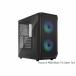 Fractal Design Focus 2 RGB Black TG Clear Tint 2 основа. ARGB вентилятор установка middle tower type PC кейс черный lFD-C-FOC2A-03