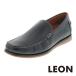  Leon мужской обувь для вождения туфли без застежки повседневная обувь Loafer натуральная кожа обувь джентльмен обувь LEON 4100 темно-синий 