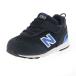 NB I515559 New balance I515 Kids спортивные туфли пинетки ребенок обувь надеть обувь ... липучка ремень W ширина черный / голубой 13.0cm&amp;#12316;16.5cm