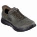 SKECHERS Skechers slip in z мужской спортивные туфли 216326 OLVgo- walk Flex - гладкий motion оливковый повседневная обувь потертость 