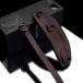 GARIZ Italian Leathere with Alcantara �J�����O���b�v AT-HG2/ABR Ergonomic Camera Handgrip �u���E��