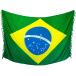  Brazil национальный флаг рисунок van teila[ Brazil Kanga ] парео 