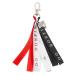 bon ласты брелок для ключа [ красный × белый × чёрный ] амулет 