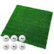  Golf коврик 45mm черновой газонная трава Golf тренировка коврик 120×120cm железный Schott approach тренировка для Rough Turf искусственный газон салон наружный черновой газонная трава сырой мяч для гольфа C комплект 