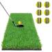  Golf коврик 35mm черновой газонная трава Golf тренировка коврик элемент .. swing железный approach Rough Turf тренировочный инструмент салон наружный искусственный газон SBR 30×60cm черновой газонная трава сырой Golf bo-