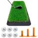  Golf коврик 35mm черновой газонная трава Golf тренировка коврик элемент .. swing железный approach Rough Turf тренировочный инструмент салон наружный искусственный газон резина коврик compact 20×47cm