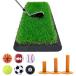  Golf коврик 35mm черновой газонная трава Golf тренировка коврик элемент .. swing железный approach Rough Turf тренировочный инструмент салон наружный искусственный газон резина коврик compact 20×47cm