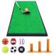  Golf коврик Golf тренировка коврик элемент .. свинг-тренажер салон наружный искусственный газон резина коврик fairway 1WAY 33×62cm Golf чай мяч для гольфа G комплект 