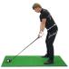  Golf коврик большой Golf тренировка коврик Driver элемент .. swing короткая клюшка тренировочный инструмент салон наружный искусственный газон SBR 100×170cm одиночный товар 