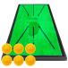  Golf коврик Golf тренировка коврик элемент .. swing следы ... коврик тренировка для daf. проверка approach Golf сопутствующие товары резина коврик 33×62cm брезент следы ..