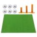  Golf коврик большой 100×150cm PGA Pro .. модель Golf тренировка коврик элемент .. swing тренировка для наружный для искусственный газон PVC Golf чай мяч для гольфа C комплект 