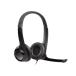�wH390R�xLogicool ���W�N�[�� �w�b�h�Z�b�g �L�� �u���b�N
