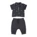 Muslin Tee &amp; Harem Pant Set[ все 2 вид ]
