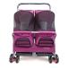 2 number of seats pop up Cart, dog. carrier, two-tier bunk, glue care, pet. accessory, transportation 