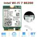 Wi-FiդΥݡ֥륫Intel-BE200 Bluetooth PC åץȥå B200 B200 2.4 GHz  5 GHz  6 ghz 5.8 ghz Windows 11 