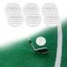 6 шт. Golf тренировка мяч Flat Golf swing мяч учеба мужчина женщина для начинающих товар Golf тренировка мяч офис обратная сторона двор для 