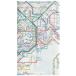  Tokyo Cart графика металлический дорога линия map билет держатель столичная зона японский язык RTHSJ