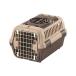  Ricci .ru camping Carry double door microminiature dog * cat for dark brown S size 
