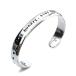 BELIEVEINMIRACLEbi Lee b in miracle SMALL LETTER BANGLE маленький письмо браслет стандартный товар кафф браслет Star сообщение s чай bjobz название ....