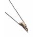 Blue Bayer Design голубой be year дизайн Crocodile Tooth Necklace стандартный товар крокодил . колье подвеска длинный цепь wani зуб Vintage...