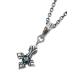 FUNKOUTS вентилятор kautsuInverted Cross Pendant YG Inver tido Cross подвеска [ FCN-044 ] стандартный товар 10 знак . колье серебряный 